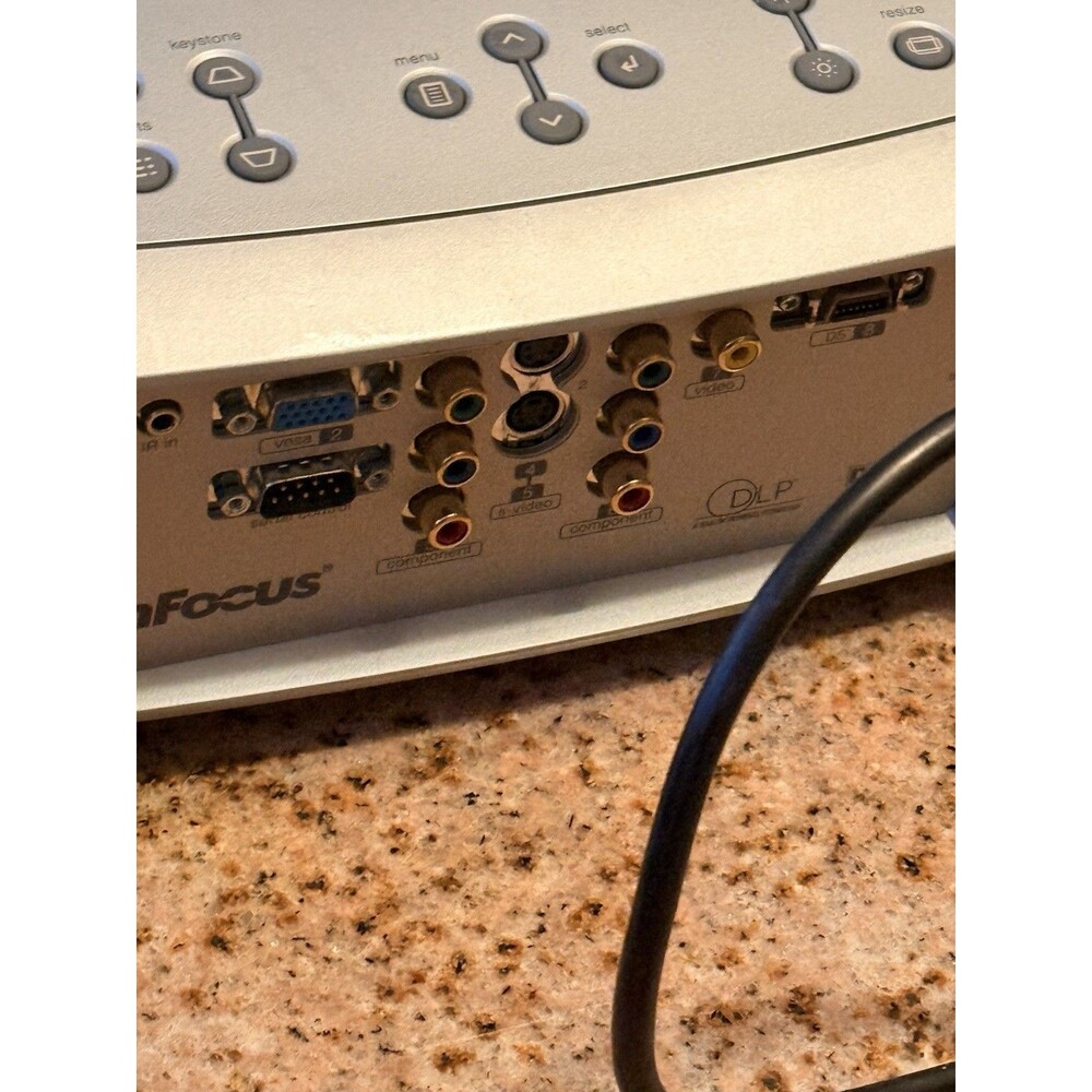 Infocus Screenplay 7205 projector , Turns On , No Remote And Untested. - Picture 9 of 16